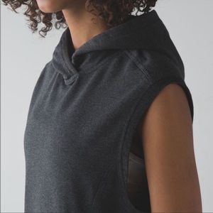 lululemon blissed out sleeveless hoodie